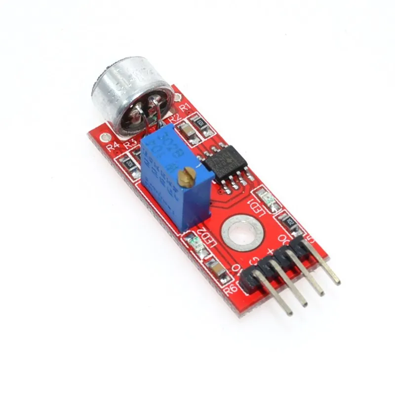 Высокочувствительный звуковой модуль обнаружения микрофона для Arduino AVR PIC |