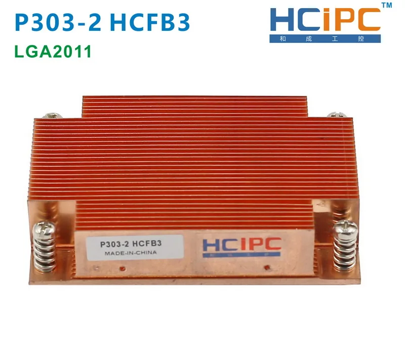 HCIPC P303 2 HCFB3 LGA2011 теплоотводы процессора прямоугольный медный кулер для ЦП сервера