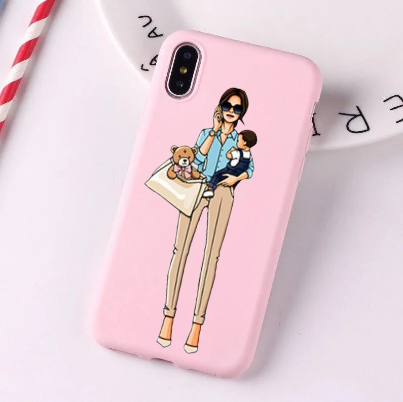 Модный Цветной Мягкий силиконовый чехол для iPhone X XS Max XR 8 7 6 Plus | Мобильные телефоны