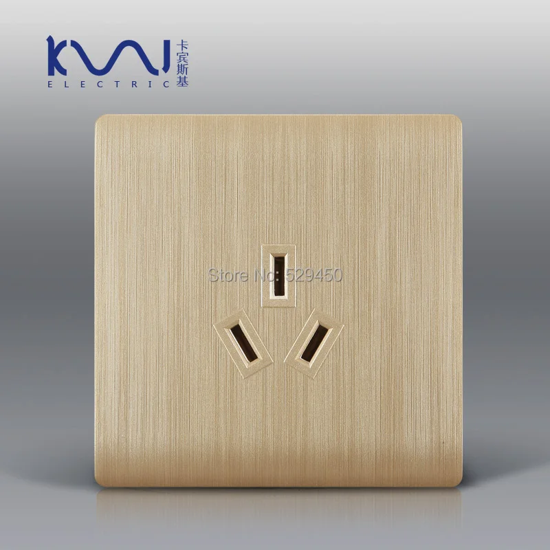 Бесплатная доставка электрическая розетка переменного тока 110 ~ 250В 16А 3 контакта.