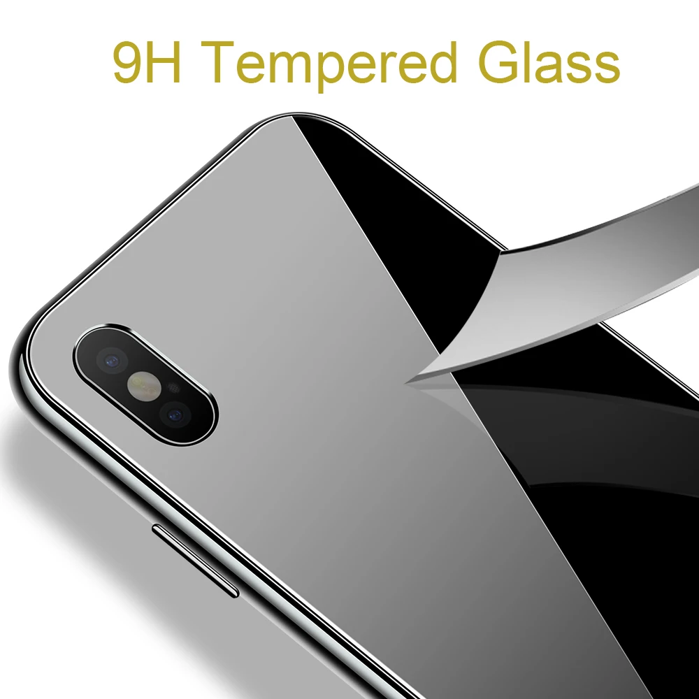 KAPEED Magnetic Phone Case For Iphone XS Max Luxurious Toughened Glass Cover XR X Fundas |