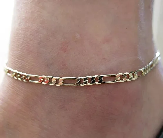 Free shipping jewelry fashion simple metal chain lady's foot bare Ankle Bracelet Cheville Barefoot Sandals Foot | Украшения и