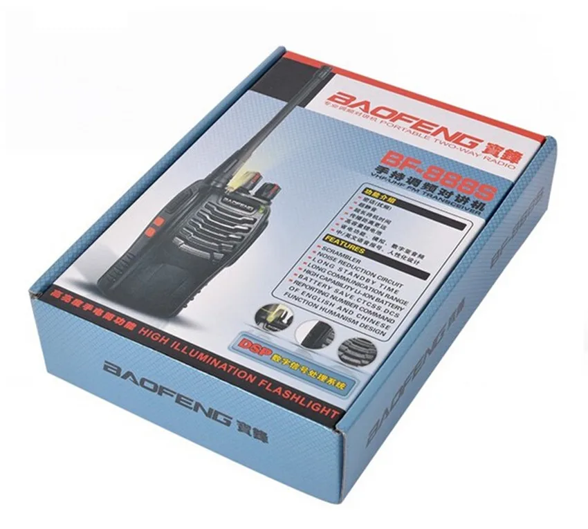 От DHL 30 шт. BaoFeng BF-888s новая рация UHF / VHF внутренняя связь 2 way | Мобильные телефоны и