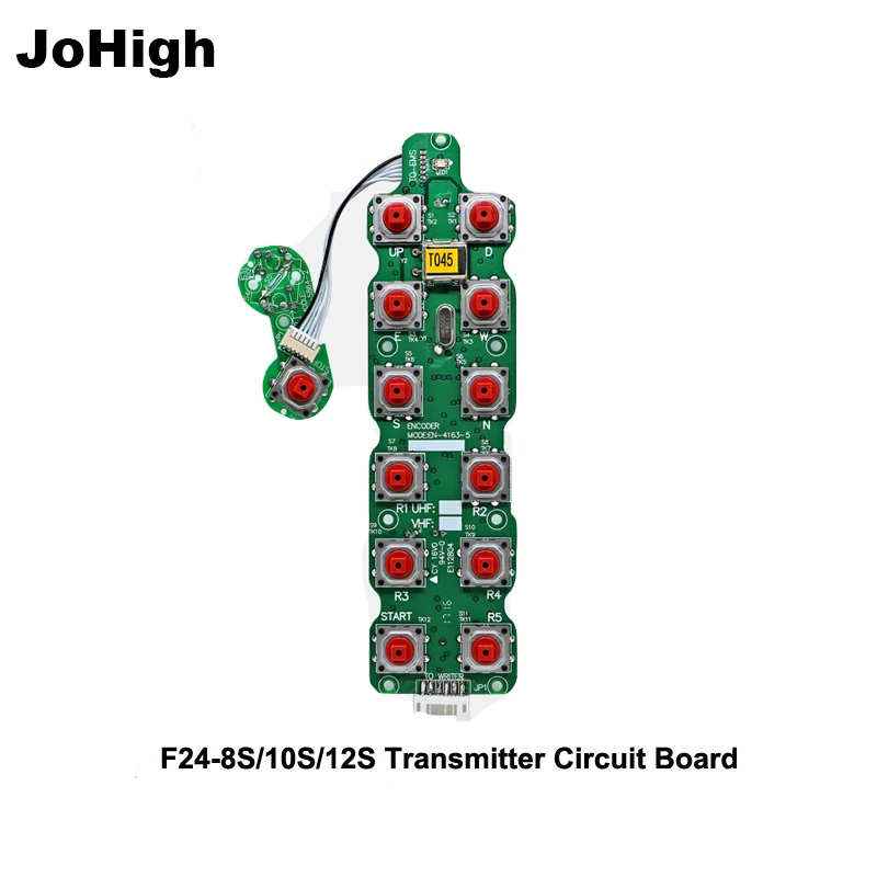 

JoHigh Industrial Crane Remote Accessory PCB F24-8S/10S/12S 1 piece Transmitter circuit board