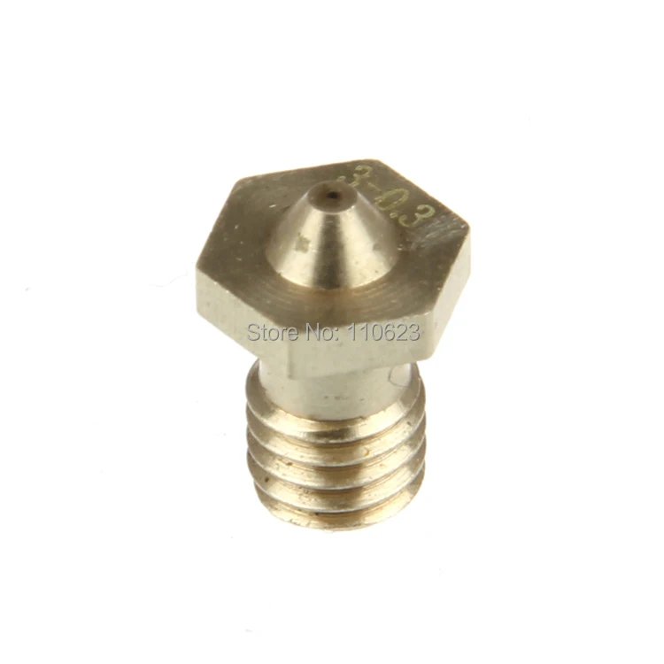 Geeetech 10 шт. j-head hotend nozzle 0 3 мм для филамента reprap 3d принтер экструдер | Компьютеры и