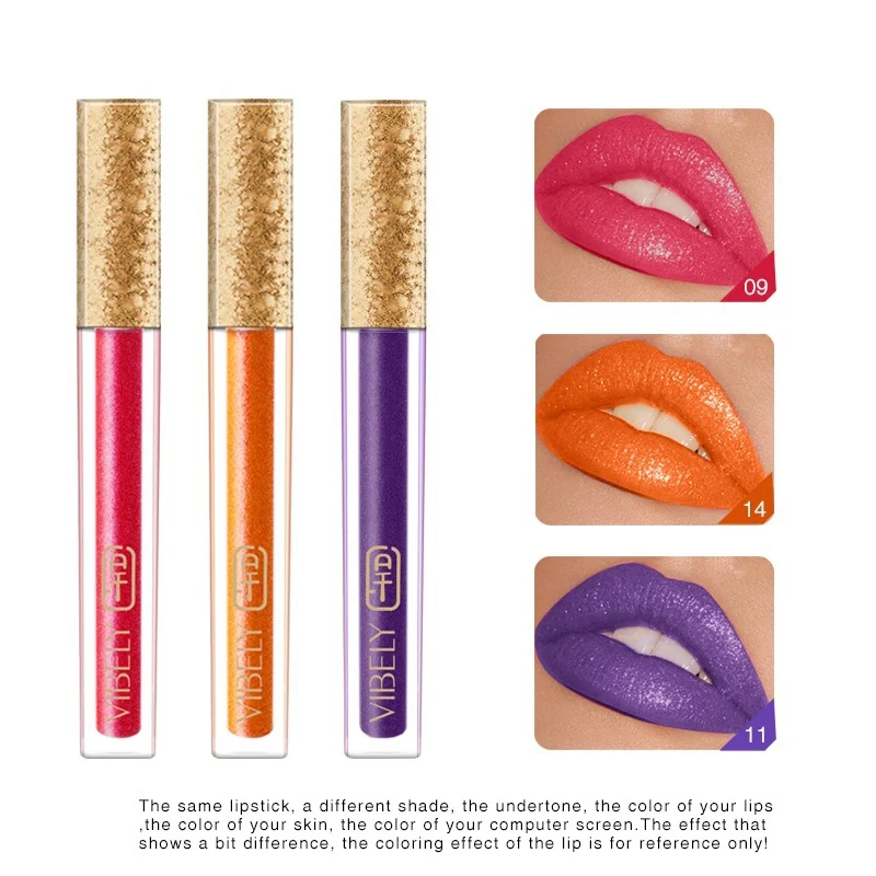 15 цветов Новый блеск для губ матовый макияж жидкая помада нижний ТИНТ Красные