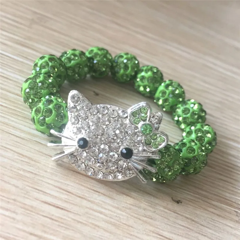 1 шт hello kitty Браслеты Для детей цепочка веревка ручной работы обертывание браслеты