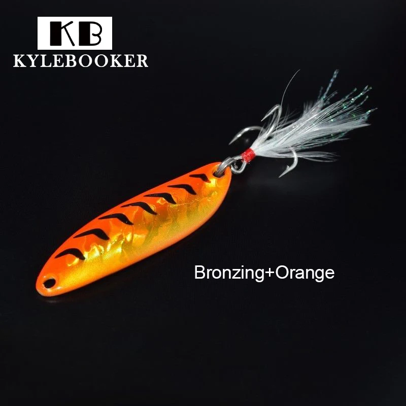 Рыболовная приманка ложка 10 г металлическая искусственная для подледной рыбалки