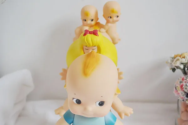 Милый ретро Винтаж Kewpie кукла Baby Play дом кукла Дети подарк ко дню рождения в виде украшения