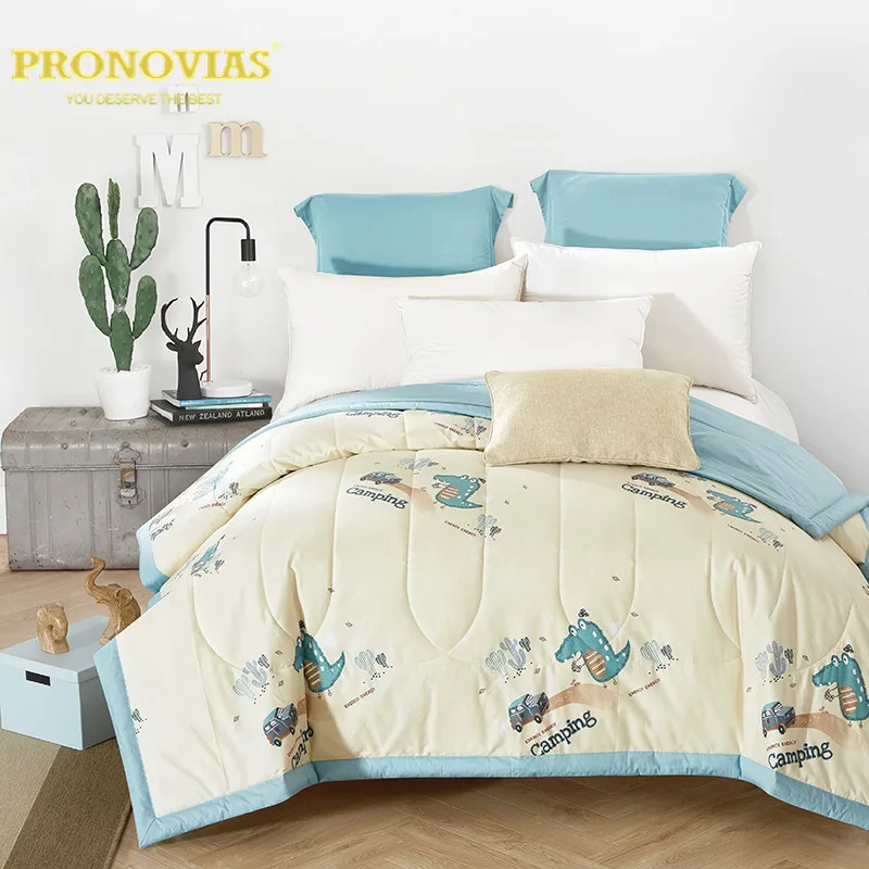 Ночь нежное 100% хлопок 3d Кролик стеганые покрывала/броски односпальная