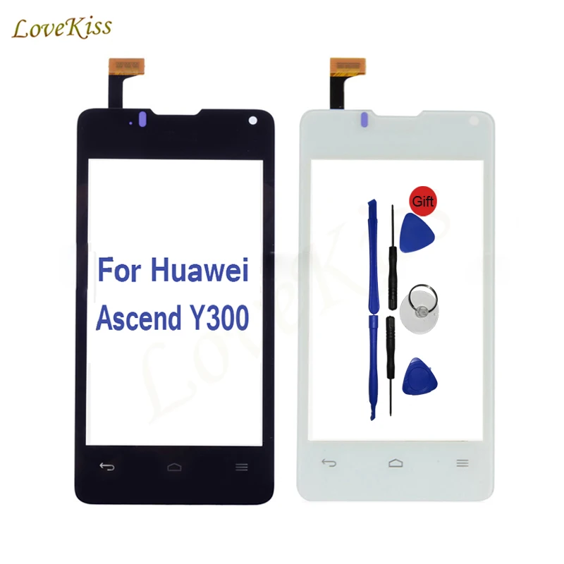 Сенсорный экран панель дигитайзер для Huawei Ascend Y300 U8833 T8833 4 0 &quotсенсорный передняя