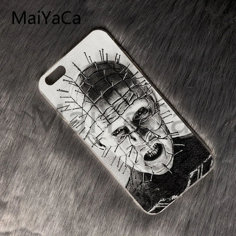 MaiYaCa Разработанный Hellraiser мягкий резиновый Прозрачный чехол для телефона iphone 8 8plus