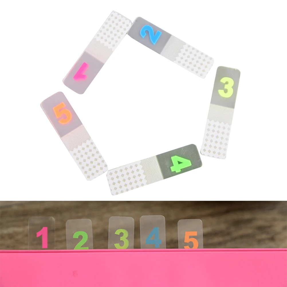 DIY Kawaii цветной блокнот для записей с номером 1 5 прекрасная клейкая бумага