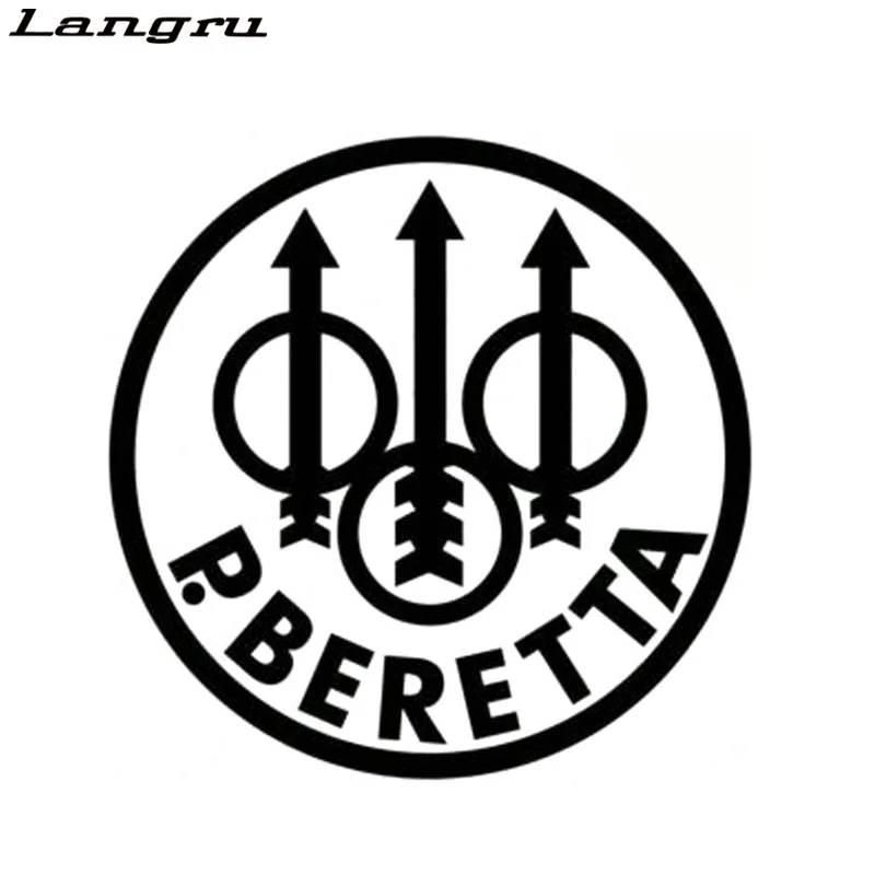 Langru Beretta огнестрельное оружие права автомобиля Стайлинг Наклейка Виниловые