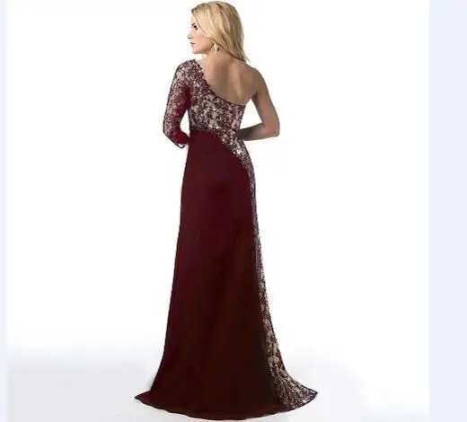 

Dress Women Fit Charm Evening Slim Shoulder Evening Charm Dress Party One