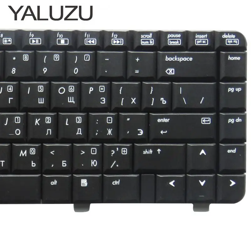 Клавиатура YALUZU для ноутбука HP Русская клавиатура Compaq Presario C700 C727 C729 C730 C769 G7000 454954-251