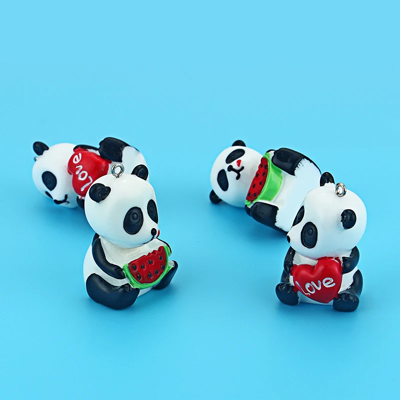 1 шт. Симпатичная Китайская Детская Подвеска в виде панды/арбуза подвеска ключа с