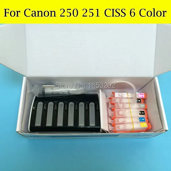 PGI250 XL CLI251GY СНПЧ CLI251 Системы для Canon PIXMA MG6320 6230XL | Компьютеры и офис