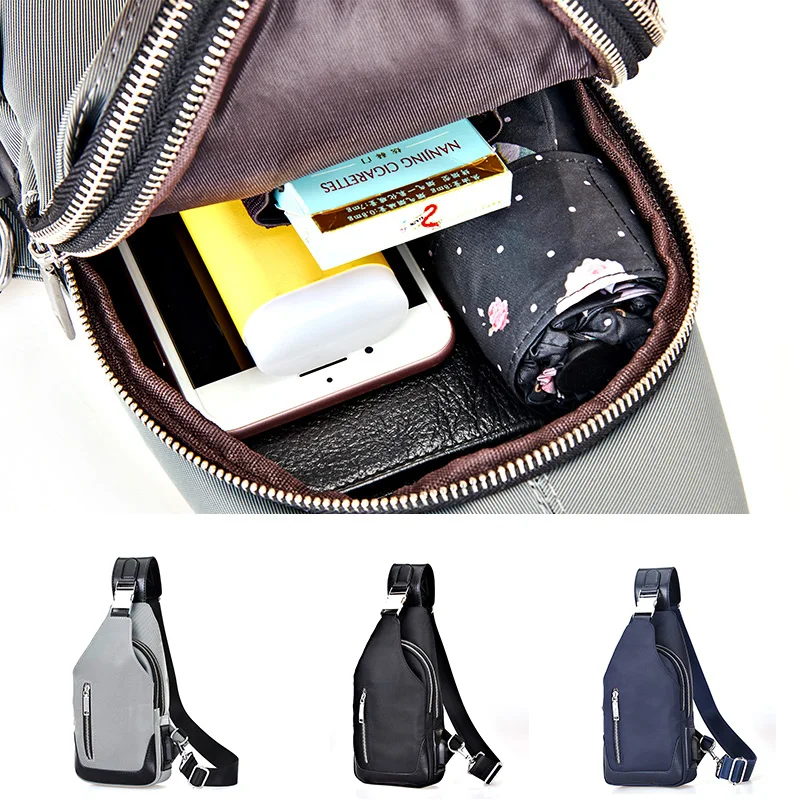 AIKS Kangaroo 2018 сумка через плечо высокое качество Оксфорд мужская нагрудная модная