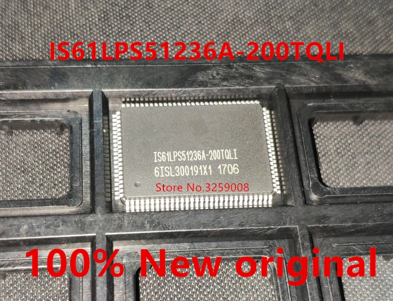 

IS61LPS51236A-200TQLI 100% new imported original 1piece
