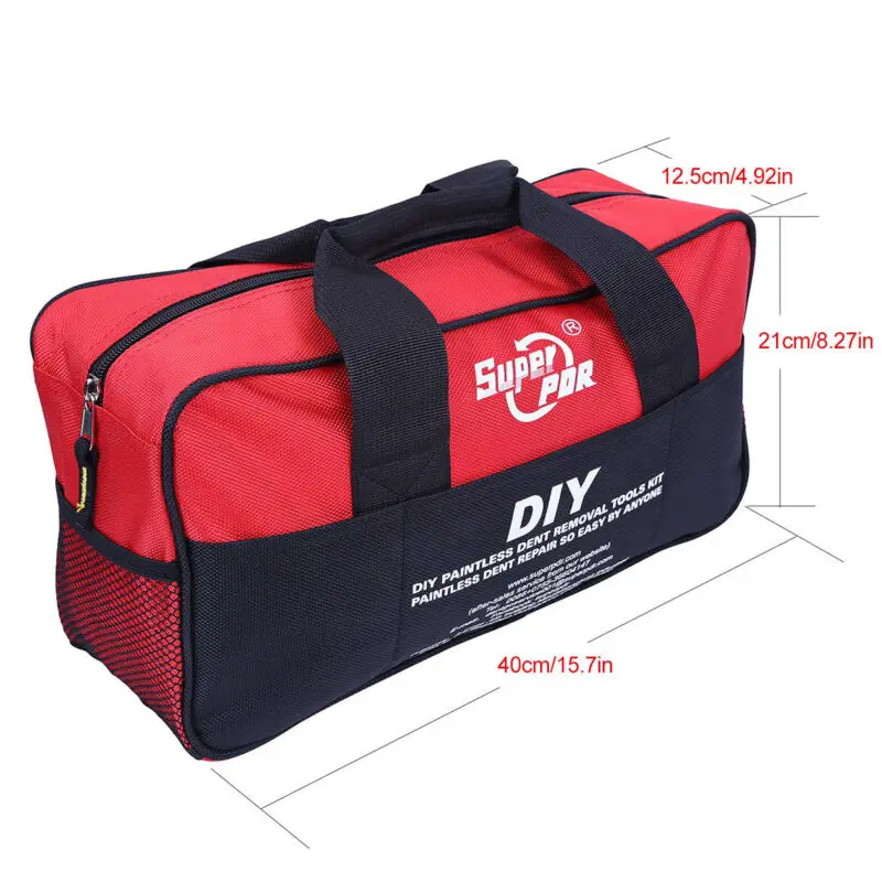 

PDR Tools Paintless Hail Repair LED Light PDR Dent Lifter Puller Ding Removal Tools Kit