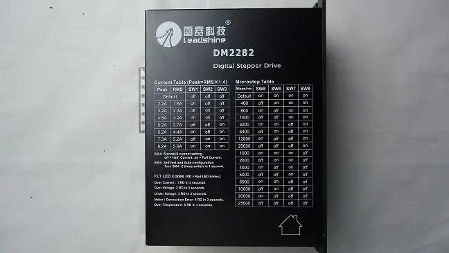 DSP цифровой драйвер шаговый двигатель 2 фазы leadshine dm2282 | Обустройство дома