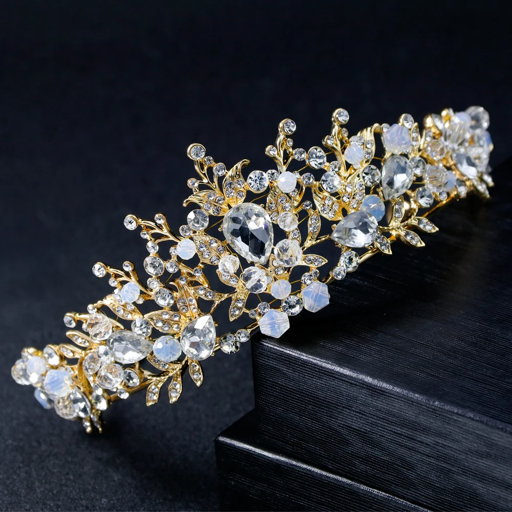 Модный Блестящий Корона украшение свадебный букет короны аксессуары сделай сам
