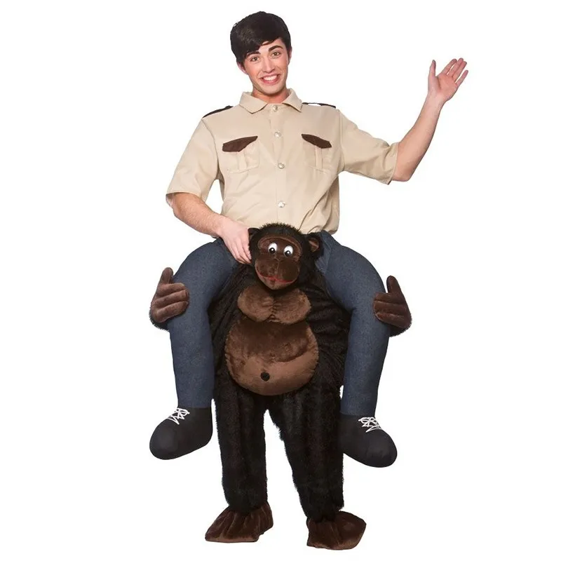 Высокое качество новинка Забавный костюм с медведем Октоберфест штаны для