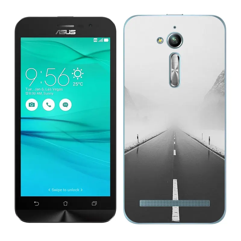 Для Asus Zenfone Go ZB500KL ZB500KG Мягкий Чехол Силиконовый 5 0&quot | Мобильные телефоны и