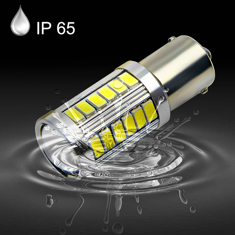 Задний фонарь указателя поворота автомобиля 1156 светодиодный P21W BA15S 2 шт. для Volvo XC60