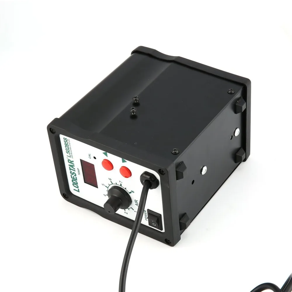 Пайки паяльная SMD станция комплект цифровой LODESTAR 220 В горячего воздуха пистолет