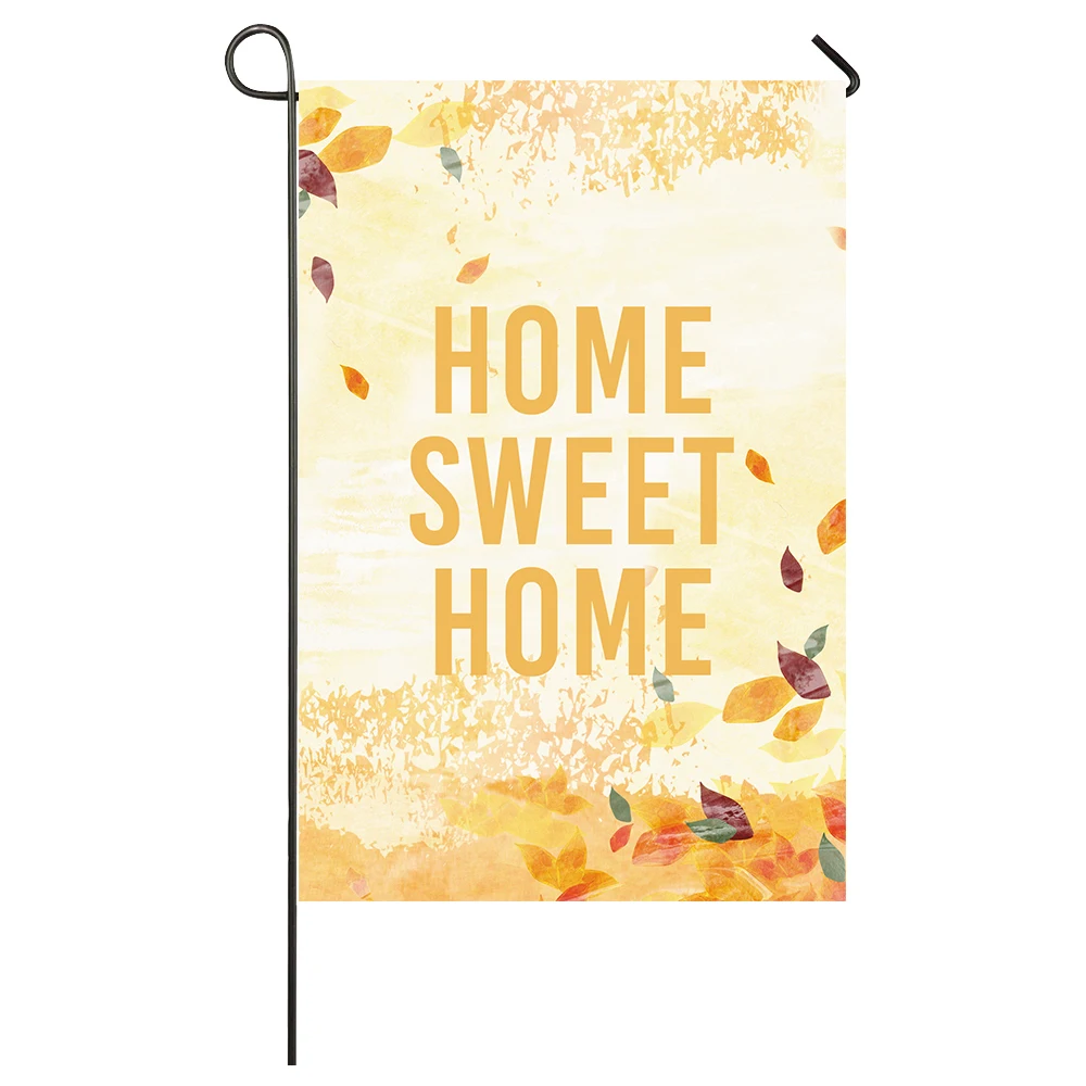 

Home Sweet Home Garden FlagHome Decor Flags Happy Festival Household Hanging Flag