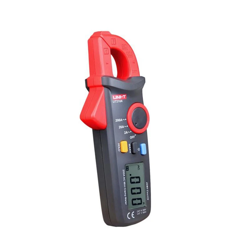 UNI T мини Цифровые токовые клещи UT210A UT210B UT210C UT210D UT210E true rms Авто Диапазон AC DC