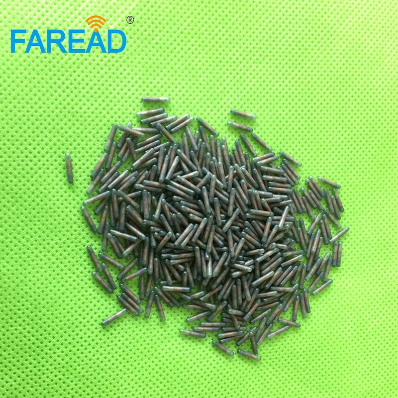 X20pcs 1 4*8 мм UID/ID64/Манчестер/уникальная/64 битная бирка RFID стеклянная трубка