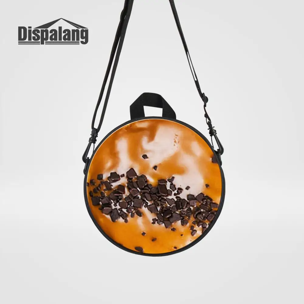 Backpack11 Детский круглый рюкзак для детского сада, милая школьная сумка с принтом конфет для девочек, маленькие сумки-мессенджеры, детские мини сумки через плечо - Цвет: Backpack11