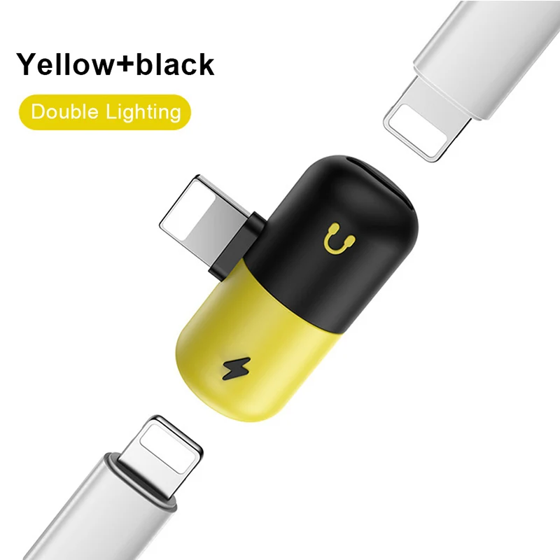 Фото !ACCEZZ 3Pcs Audio Splitter 2 in 1 Charging Adapter Connector Dual lighting For iphone 8 7 Plus XS XR Calling Мобильные телефоны !ACCEZZ 3Pcs Audio Splitter 2 in 1 Charging Adapter Connector Dual lighting For iphone 8 7 Plus XS XR Calling Мобильные телефоны