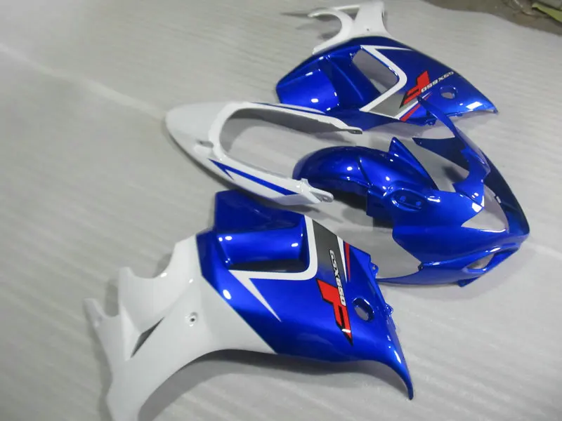 Набор для мотоцикла GSX650F 08 09 10 GSX 650F 2008 2009 2010 GSX650 F белый синий ABS Обтекатели кузова