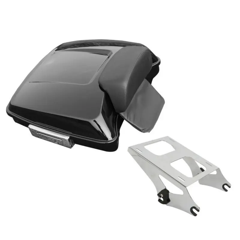 Подголовник для мотоцикла 5 дюйма со стойкой Harley Touring Road Street Electra Glide FLHR FLHX FLTRX FLTRXS 14