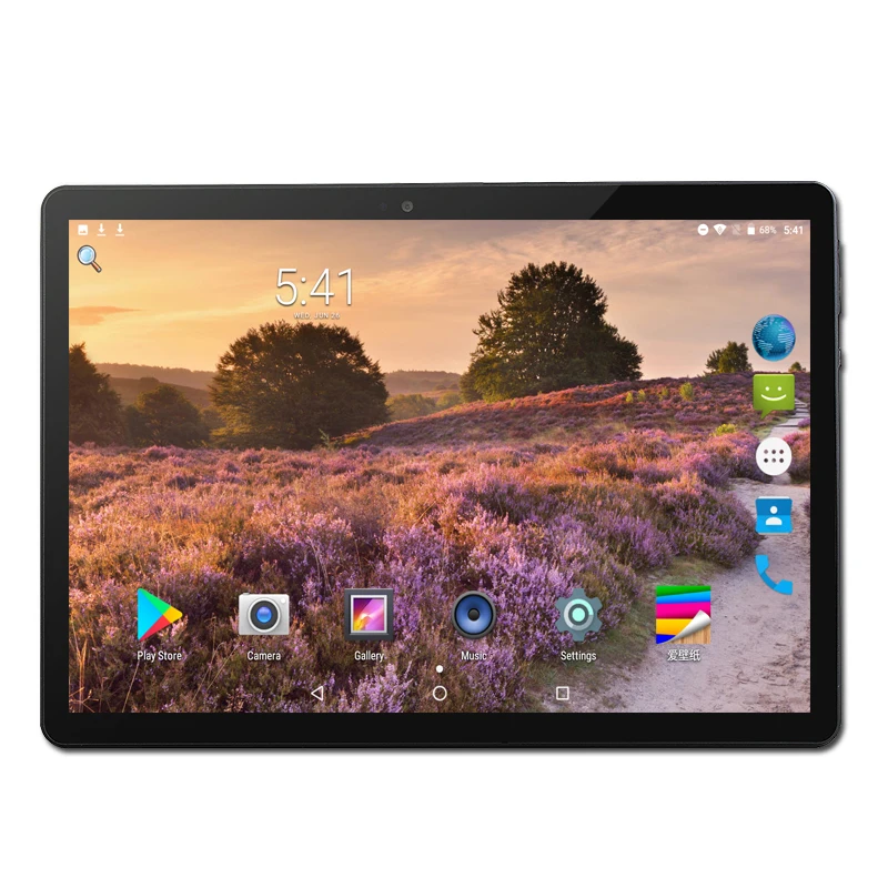 Планшетный ПК ноутбук Wifi телефон вызов две sim карты Octa Core Android 8 0 64 Гб rom 4 ram 1280x800