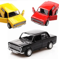 high simulation lada 136 alloy car model russian diecast vintage metal car castings collection classic model toys v033
