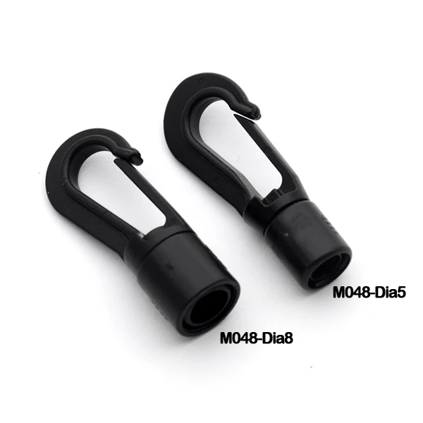 80 шт./лот черные пластиковые Пружинные зажимы Крючки вращающийся на 360 градусов