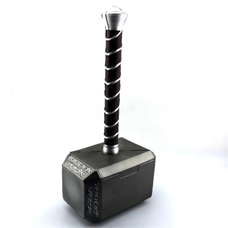 1:1 Тип Мстители эндшпиль Тор молот Капитан Америка Косплей Mjolnir Marvel супергерой оружие PU материал реквизит 44 см