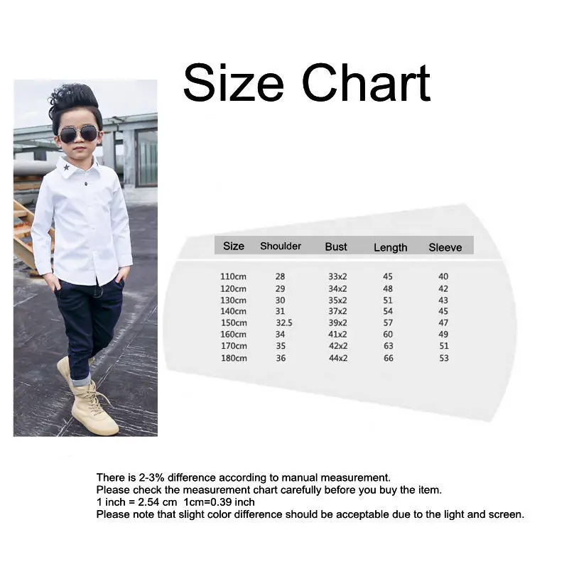 2019 Children Fashion Shirt Kids Clothes Spring Autumn Boys Cotton White Blouses Long Sleeve Dragonfly Turn-down Collar |