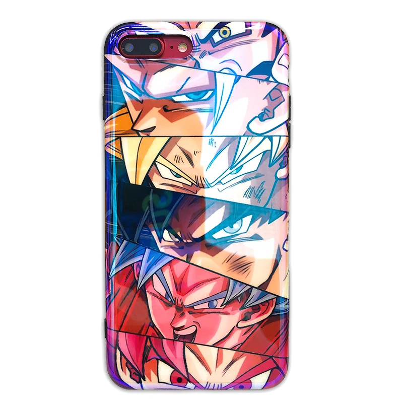 2 Чехол для iPhone 11 Pro X XS Max XR 6 6S 7 8 Plus Goku Blu-Ray - Цвет: 2