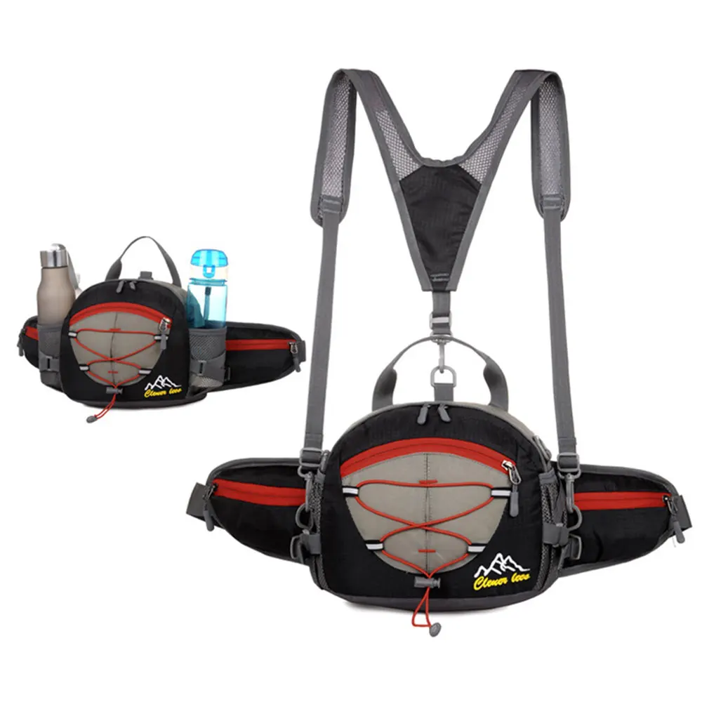 Многофункциональная спортивная поясная сумка 20 л Большая вместительная на плечо