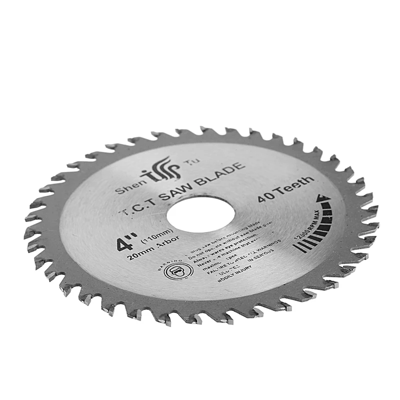 Circular Sawing Blade Wood Cutting Round Discs Cutter Tools 4 inch 40T | Инструменты