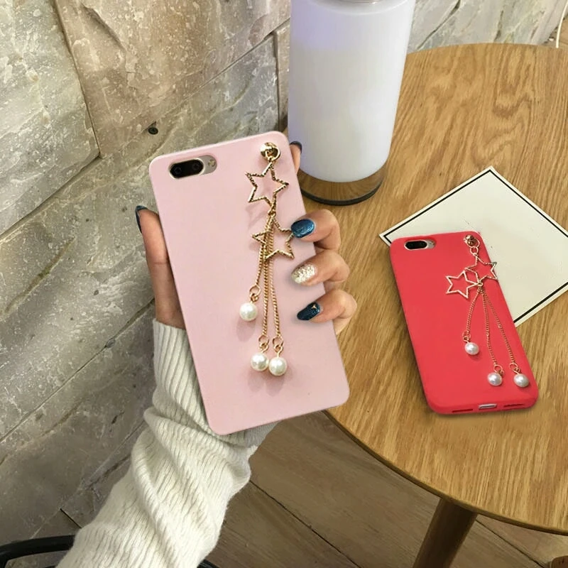 XINGYUANKE 3D чехол для samsung Galaxy S9 случай роскошный жемчуг звезда кулон Coque плюс Чехол