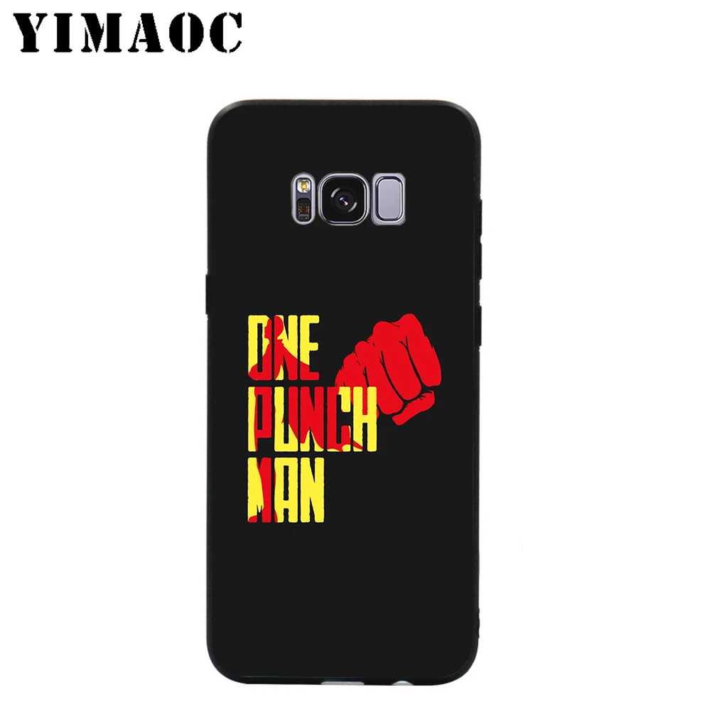 Мягкий чехол YIMAOC Genos One Puch Man для Samsung Galaxy S10 S10e S9 S8 A6 Plus S7 S6 Edge A7 A5 A3 J6 Note 9 8 |