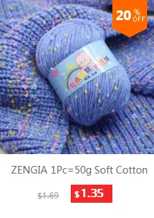 Пряжа ZENGIA для вязания крючком, полиэфирная пряжа для вязания руки/крупная большая пряжа для вязания мериноса/Толстая шерстяная пряжа для вязания одеял