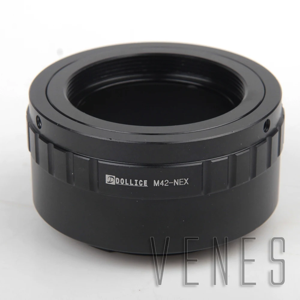 Dollice M42-NEX, кольцо адаптера объектива подходит для объектива M42 к E Mount NEX Camera NEX-6 NEX-5R NEX-F3 NEX-7 NEX-5N NEX-5C NEX-C3 NEX-3